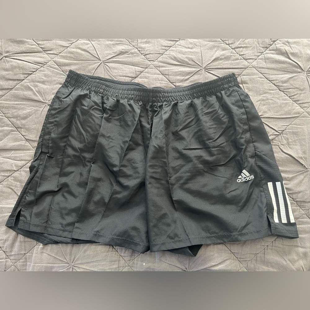 Adidas Mens Own The Run 5” Shorts XXL Black